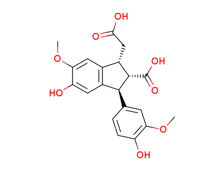 3-[3-[5-(2-CARBOXYVINYL)-2-HYDROXY-3-METHOXY-PHENYL]-4-HYDROXY-5-METHOXY-PHENYL]PROP-2-ENOIC ACID