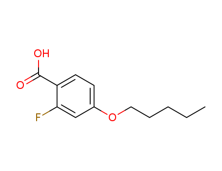 Benzoic acid,2-fluoro-4-(pentyloxy)-