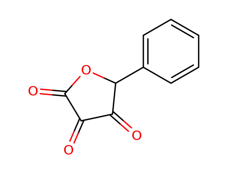 Molecular Structure of 16416-27-6 (4-phenyl-2,3-dioxo-2-buten-4-olide)