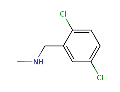 Molecular Structure of 90390-16-2 (n-(2,5-dichlorobenzyl)-n-methylamine)