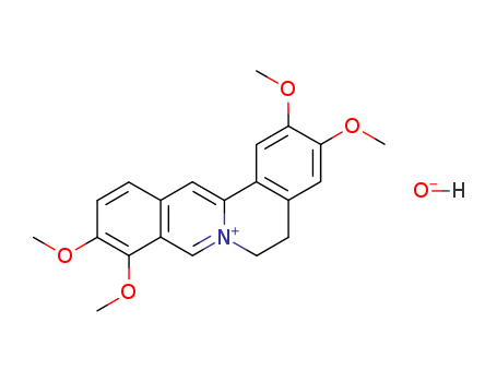 Dibenzo[a,g]quinolizinium,5,6-dihydro-2,3,9,10-tetramethoxy-, hydroxide (9CI)