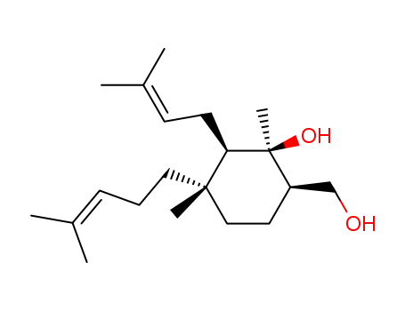 (1R)-2β-Hydroxy-2,4-dimethyl-3α-(3-methyl-2-butenyl)-4β-(4-methyl-3-pentenyl)cyclohexanemethanol