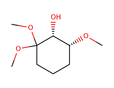 Molecular Structure of 111681-07-3 (Cyclohexanol, 2,2,6-trimethoxy-, cis-)