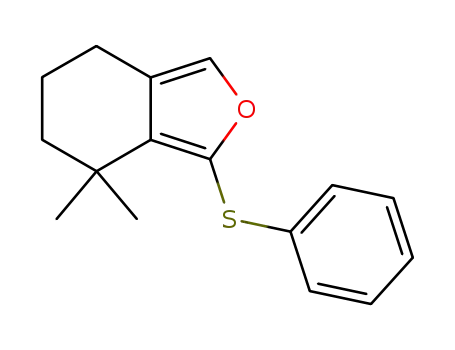 Isobenzofuran, 4,5,6,7-tetrahydro-7,7-dimethyl-1-(phenylthio)-