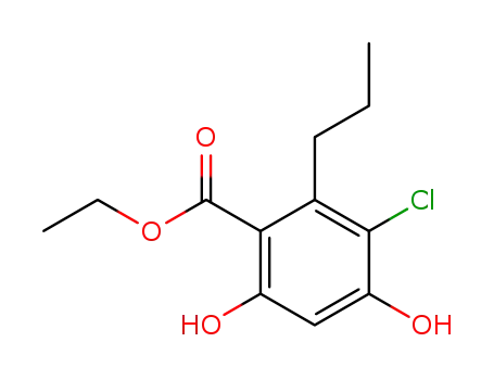 ethyl 5-chloro-2,4-dihydroxy-6-propylbenzoate