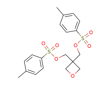 Molecular Structure of 6125-25-3 (oxetane-3,3-diyldimethanediyl bis(4-methylbenzenesulfonate))