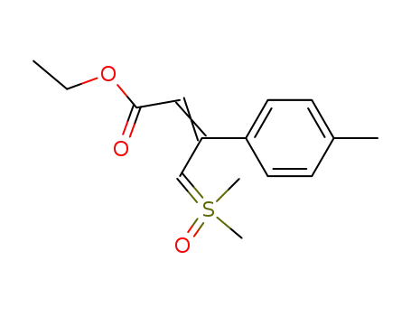 Dimethyloxosulfonium-3-ethoxycarbonyl-2-(p-tolyl)-allylid