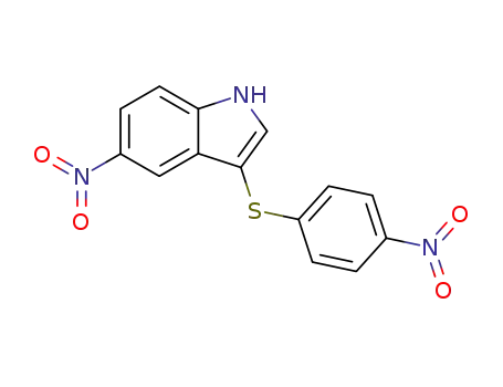 5-Nitro-3-(4-nitro-phenylsulfanyl)-1H-indole
