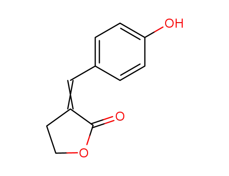 Molecular Structure of 4736-30-5 ((3E)-3-[(4-hydroxyphenyl)methylidene]dihydrofuran-2(3H)-one)