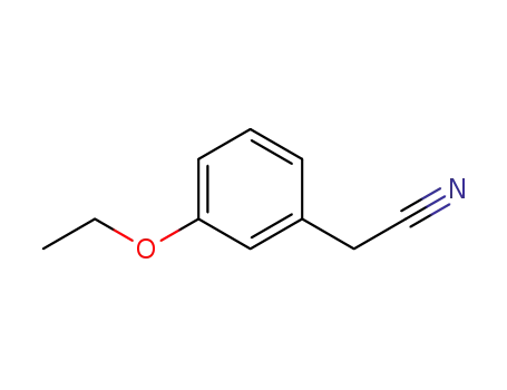 Molecular Structure of 74205-55-3 (3-ETHOXYPHENYLACETONITRILE)
