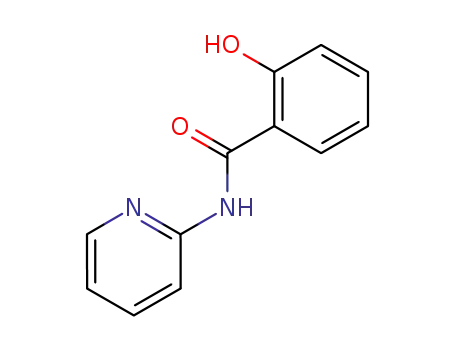 Molecular Structure of 13563-04-7 (2-hydroxy-N-(2-pyridinyl)benzamide)