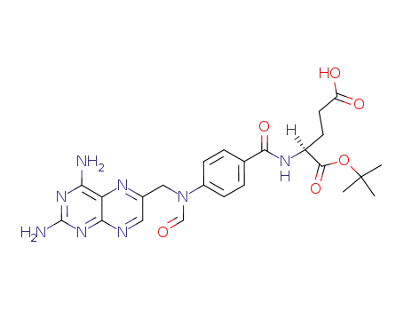 (S)-2-{4-[(2,4-Diamino-pteridin-6-ylmethyl)-formyl-amino]-benzoylamino}-pentanedioic acid 1-tert-butyl ester