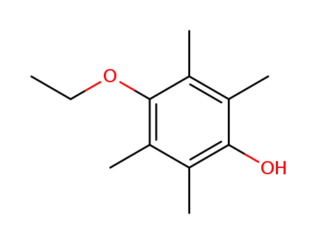 Molecular Structure of 61548-94-5 (4-ethoxy-2,3,5,6-tetramethylphenol)