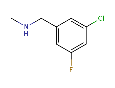 3-CHLORO-5-FLUORO-N-METHYL-BENZENEMETHANAMINE