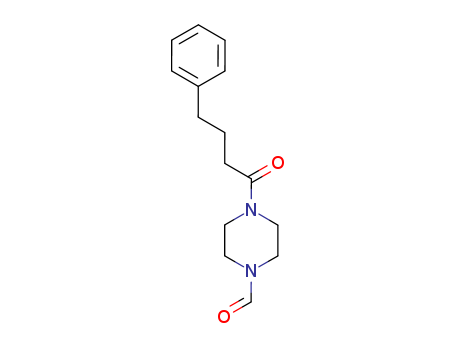 1-Piperazinecarboxaldehyde, 4-(1-oxo-4-phenylbutyl)-
