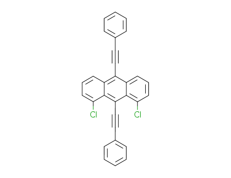 1,8-Dichloro-9,10-Bis-(Phenylethynl)Anthracene