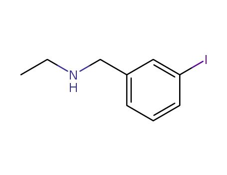 Molecular Structure of 90389-94-9 (N-(3-iodobenzyl)ethanamine)