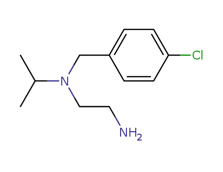 Molecular Structure of 61694-91-5 (N*1*-(4-Chloro-benzyl)-N*1*-isopropyl-ethane-1,2-diaMine)