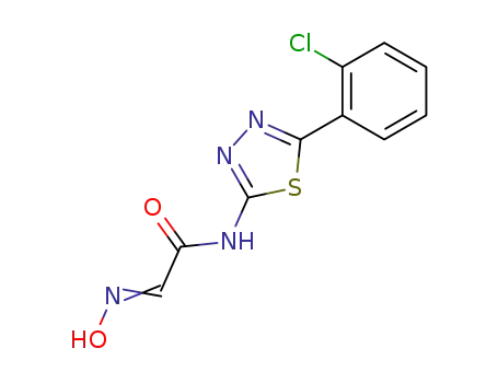 N-[5-(2-Chloro-phenyl)-[1,3,4]thiadiazol-2-yl]-2-[(E)-hydroxyimino]-acetamide