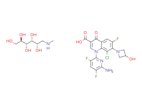 Molecular Structure of 352458-37-8 (ABT-492 MegluMine)