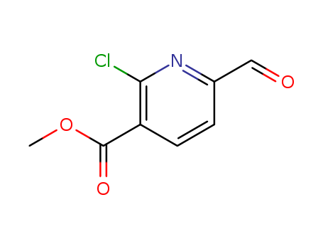 2-chloro-6-formyl-nicotinic acid methyl ester(1263286-09-4)