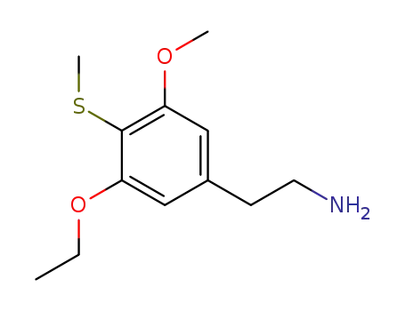 Benzeneethanamine, 3-ethoxy-5-methoxy-4-(methylthio)-