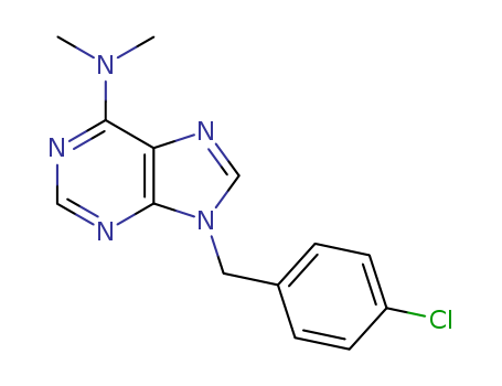 112089-03-9,9-(4-chlorobenzyl)-N,N-dimethyl-9H-purin-6-amine,