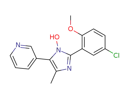 2-(5-Chloro-2-methoxyphenyl)-1-hydroxy-4-methyl-5-(3-pyridyl)imidazole