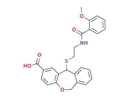 Dibenz[b,e]oxepin-2-carboxylicacid, 6,11-dihydro-11-[[2-[(2-methoxybenzoyl)amino]ethyl]thio]-