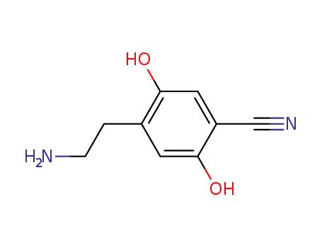 Benzonitrile, 4-(2-aminoethyl)-2,5-dihydroxy-