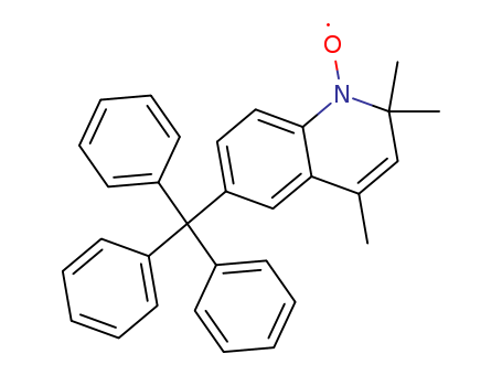 Molecular Structure of 121983-03-7 (1(2H)-Quinolinyloxy, 2,2,4-trimethyl-6-(triphenylmethyl)-)