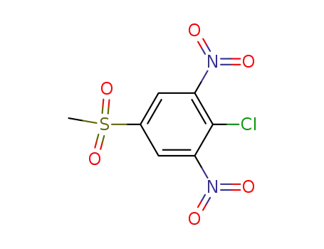 Molecular Structure of 4726-15-2 (4-chloro-3,5-dinitrophenylmethyl sulfone)