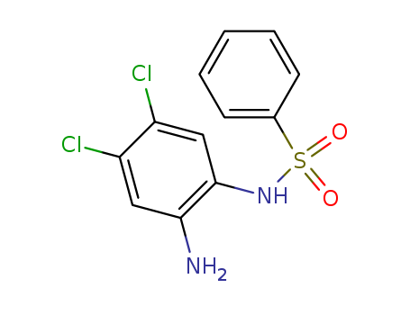 N-(2-amino-4,5-dichloro-phenyl)benzenesulfonamide cas  91961-96-5