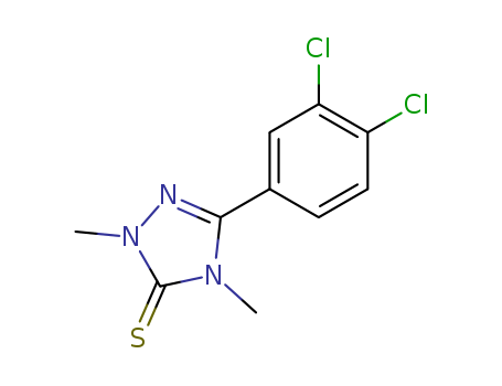 2,4-DIHYDRO-5-(3,4-DICHLOROPHENYL)-2,4-DIMETHYL-3H-1,2,4-TRIAZOLE-3-THIONE
