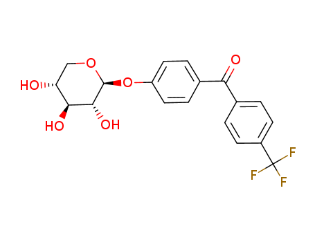 83354-78-3,4-{[4-(trifluoromethyl)phenyl]carbonyl}phenyl beta-D-xylopyranoside,