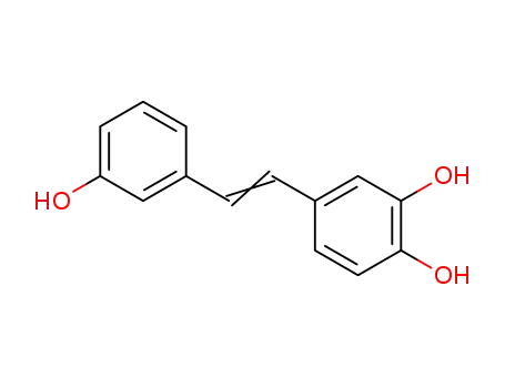 Molecular Structure of 70709-66-9 (3,3',4-trihydroxystilbene)