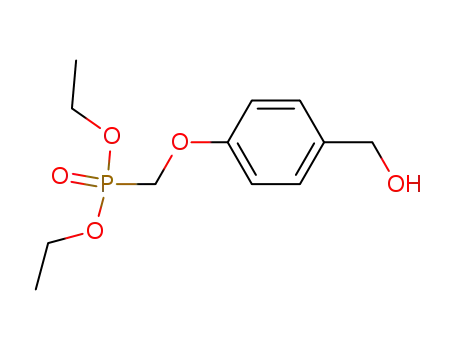 Phosphonic acid, [[4-(hydroxymethyl)phenoxy]methyl]-, diethyl ester