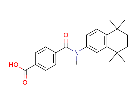 110383-33-0,Benzoic acid,4-[[methyl(5,6,7,8-tetrahydro-5,5,8,8-tetramethyl-2-naphthalenyl)amino]carbonyl]-,Am 90