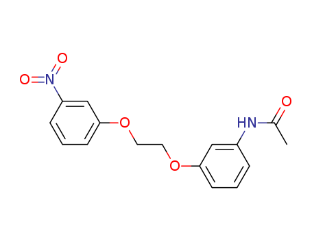 Acetamide, N-[3-[2-(3-nitrophenoxy)ethoxy]phenyl]- cas  19157-66-5