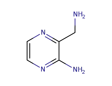 Molecular Structure of 25911-74-4 (2-AMINO-3-AMINOMETHYLPYRAZINE)
