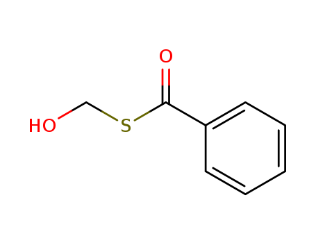 Benzenecarbothioicacid, S-(hydroxymethyl) ester