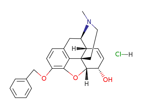 Molecular Structure of 630-86-4 (Benzylmorphine)