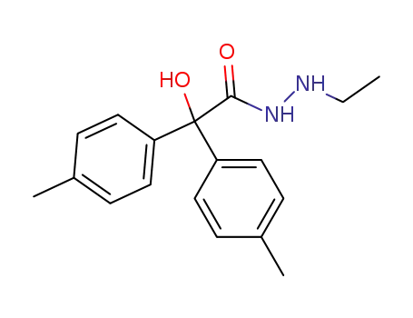 Benzeneacetic acid, a-hydroxy-4-methyl-a-(4-methylphenyl)-,
2-ethylhydrazide