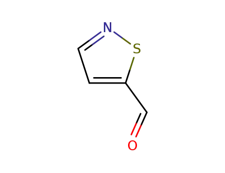 Molecular Structure of 5242-57-9 (ISOTHIAZOLE-5-CARBALDEHYDE)