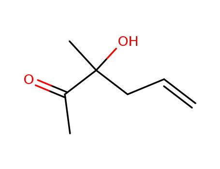 Molecular Structure of 103084-92-0 (5-Hexen-2-one, 3-hydroxy-3-methyl- (9CI))