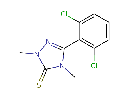 2,4-DIHYDRO-5-(2,6-DICHLOROPHENYL)-2,4-DIMETHYL-3H-1,2,4-TRIAZOLE-3-THIONE