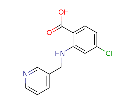 Benzoic acid, 4-chloro-2-[(3-pyridinylmethyl)amino]-