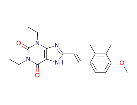 (E)-1,3-Diethyl-8-(4-methoxy-2,3-dimethylstyryl)xanthine
