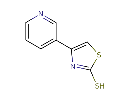 2(3H)-Thiazolethione, 4-(3-pyridinyl)-