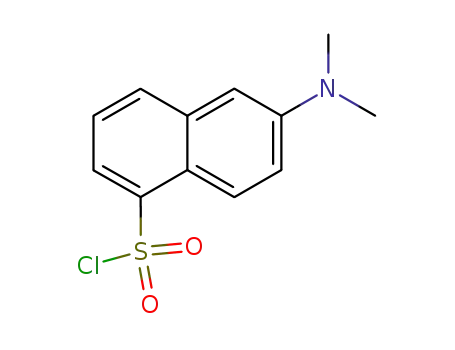 Molecular Structure of 69037-87-2 (2-DIMETHYLAMINONAPHTHALENE-5-SULFONYL CHLORIDE)